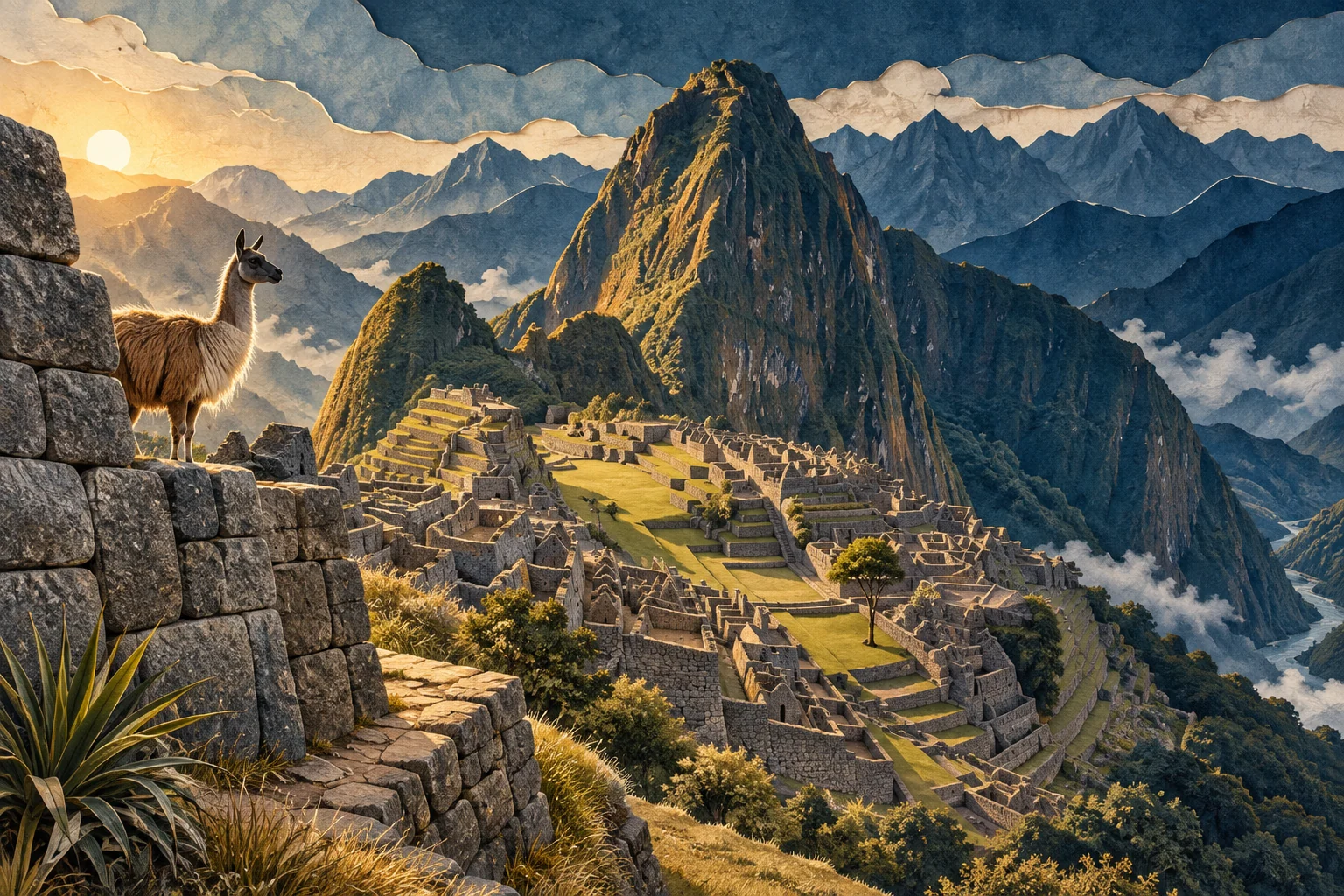 Illustration: Machu Picchu